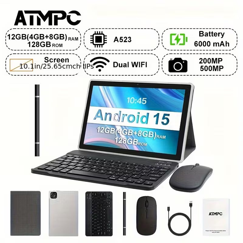 10.1-inch Android 15